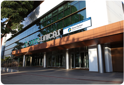 Fachada do Hospital Câncer Center de Belo Horizonte