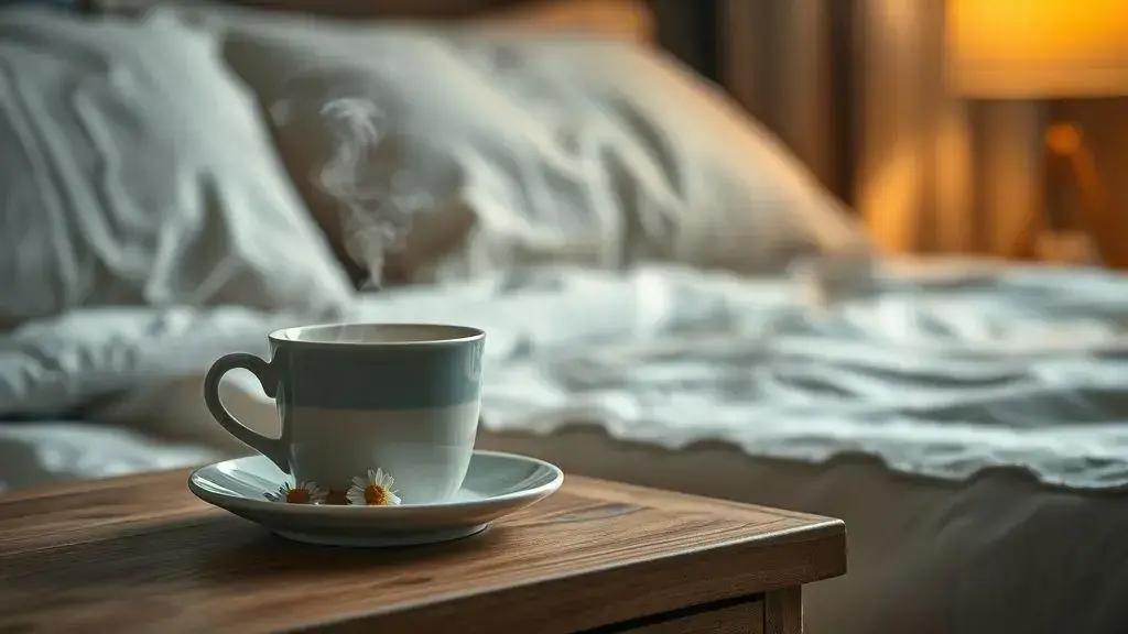 Como o chá de camomila ajuda a melhorar o sono Como o chá de camomila ajuda a melhorar o sono