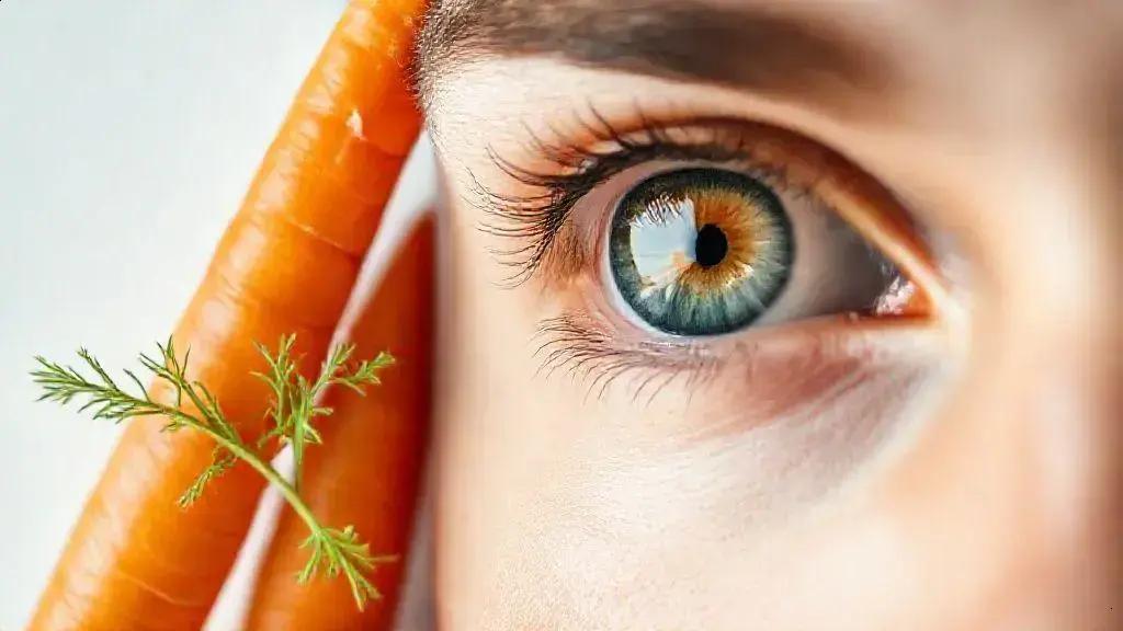 Como a cenoura ajuda na visão Como a cenoura ajuda na visão